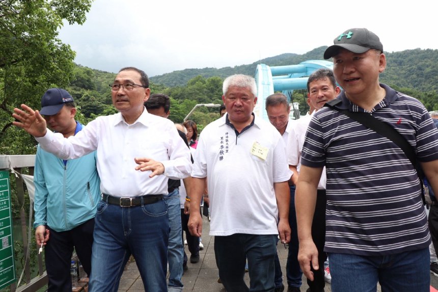 侯友宜視察坪林基礎建設  橋梁道路升級...