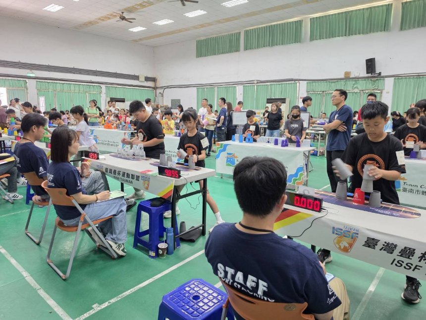 台南市115年市長盃競技疊杯錦標賽登場  推廣競技疊杯運動...