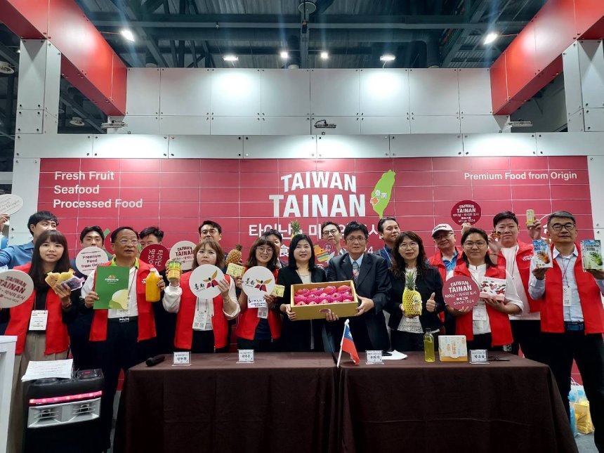 台南隊前進2026首爾國際食品展  台南館盛大開幕...