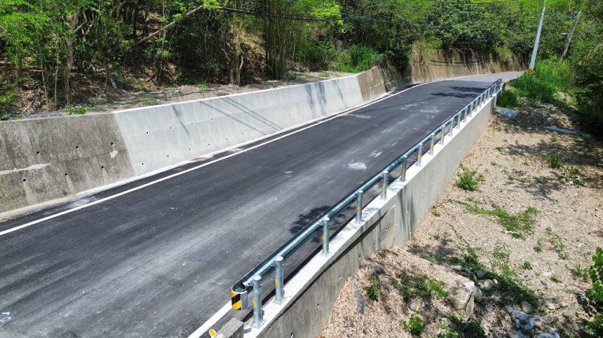 高市府重塑山區道路防護韌性  強化防汛整備
