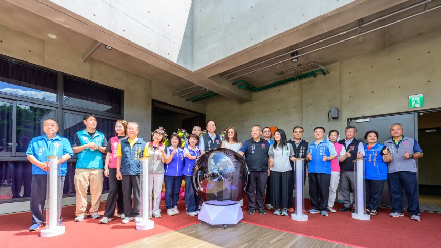 中央、興南市民活動中心啟用  張善政：持續完善公共空間滿足地方需求