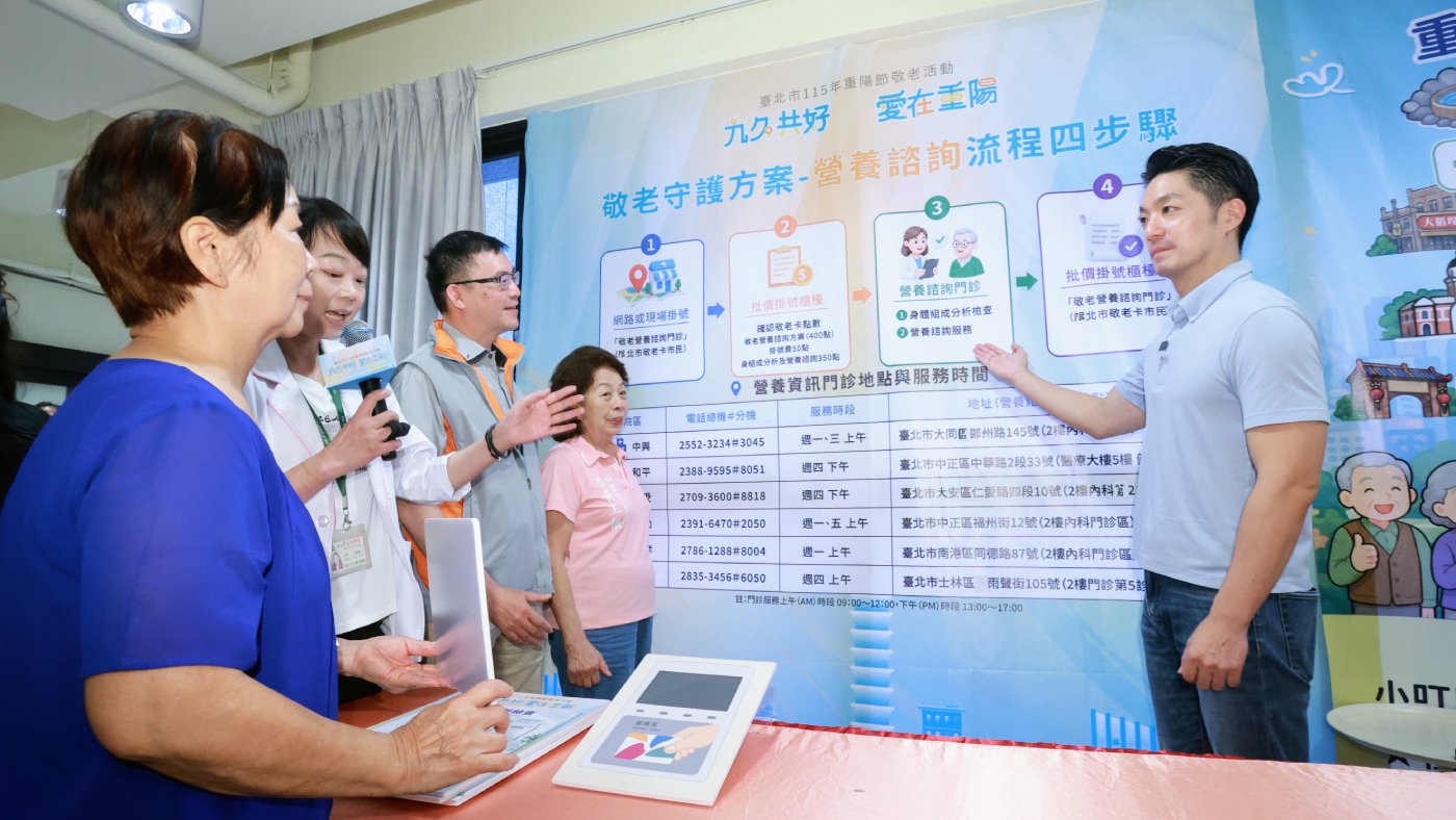 台北敬老卡加碼至600點  全國用途最廣...