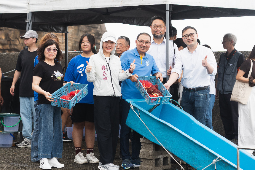 海洋永續扎根  新北市攜手各界推動放流復育...