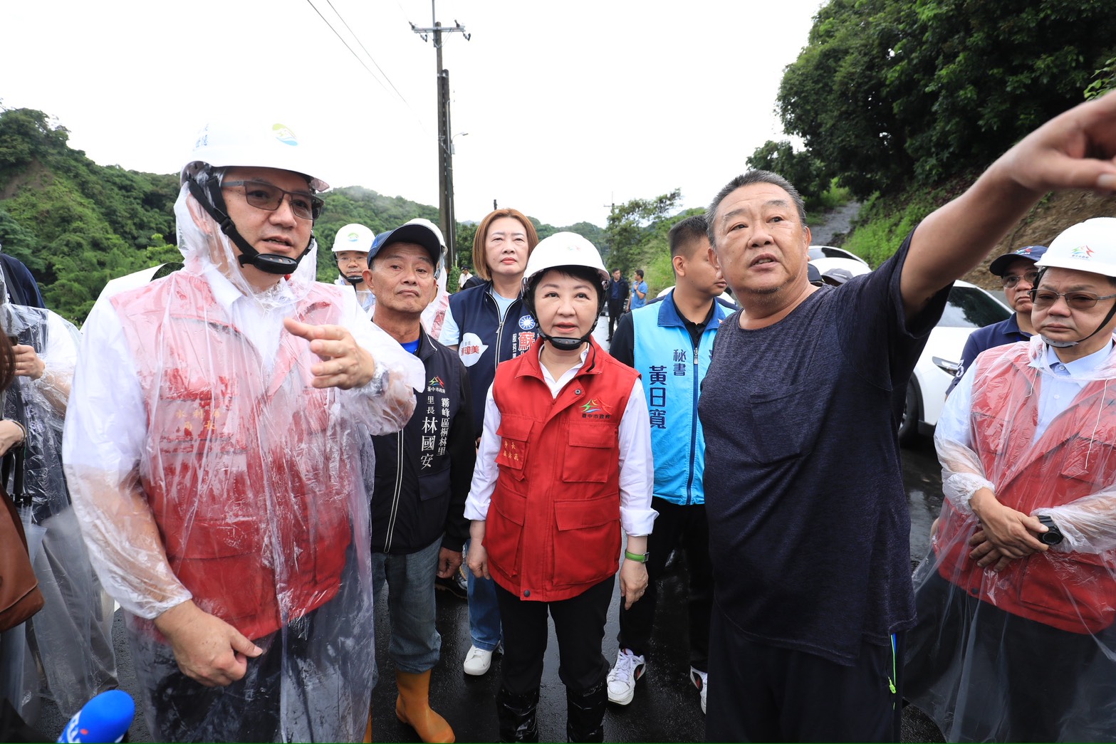 霧峰暗坑巷復建工程完工 盧市長視察肯定提升防災韌性