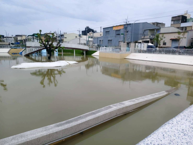南市土地開發區規劃滯洪池  因應極端氣候強降雨 %E9��低淹�...