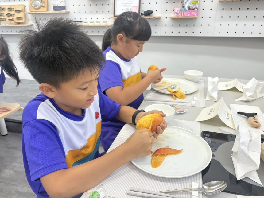 台南孩子都是芒果富翁  台南紅寶石「愛文芒果」午餐入菜...