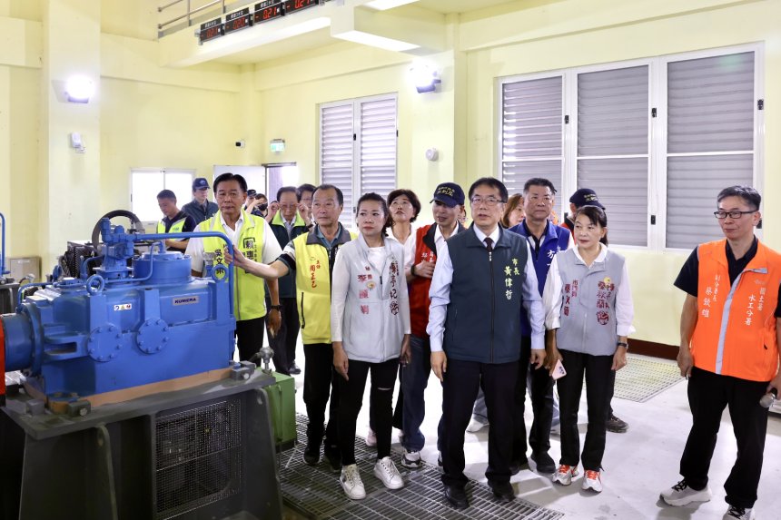 學甲M幹線抽水站新建工程完工  0625豪雨有效抽水25萬噸...