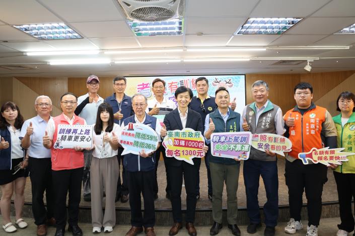 南市機車駕訓參與踴躍　市府增額補助1,000名 鼓勵先駕訓再...