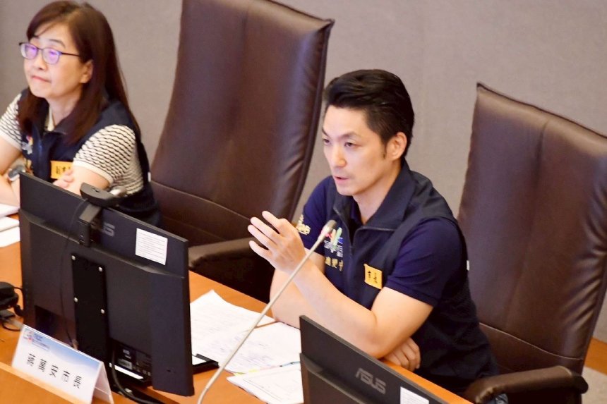 主持巴威颱風工作會報  蔣萬安籲各單位做好萬全準備...