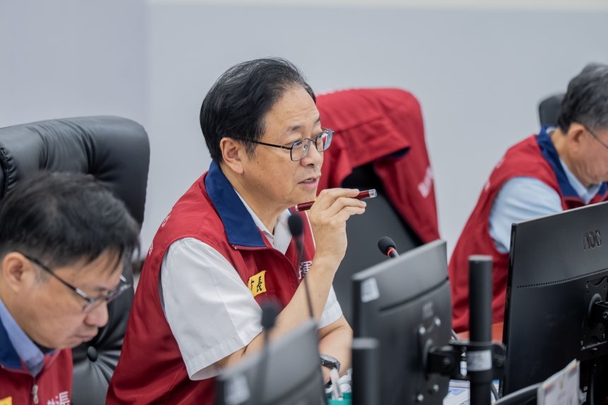 巴威颱風第一次工作會議  張善政指示各局處強化防颱整備...