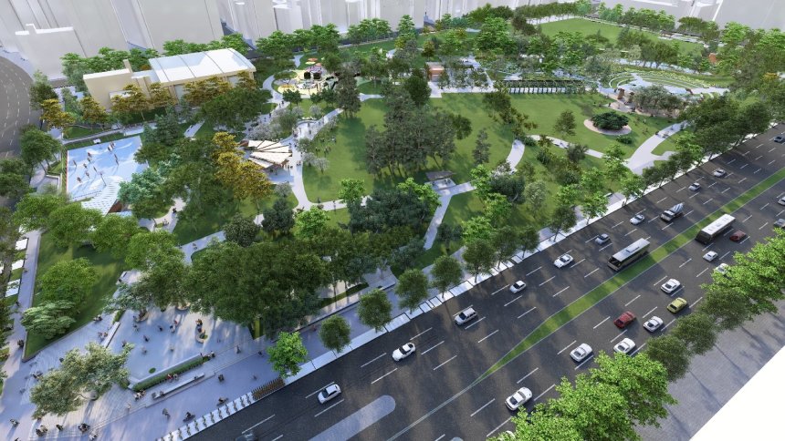 重現城市記憶  榮星花園公園整建工程開工...