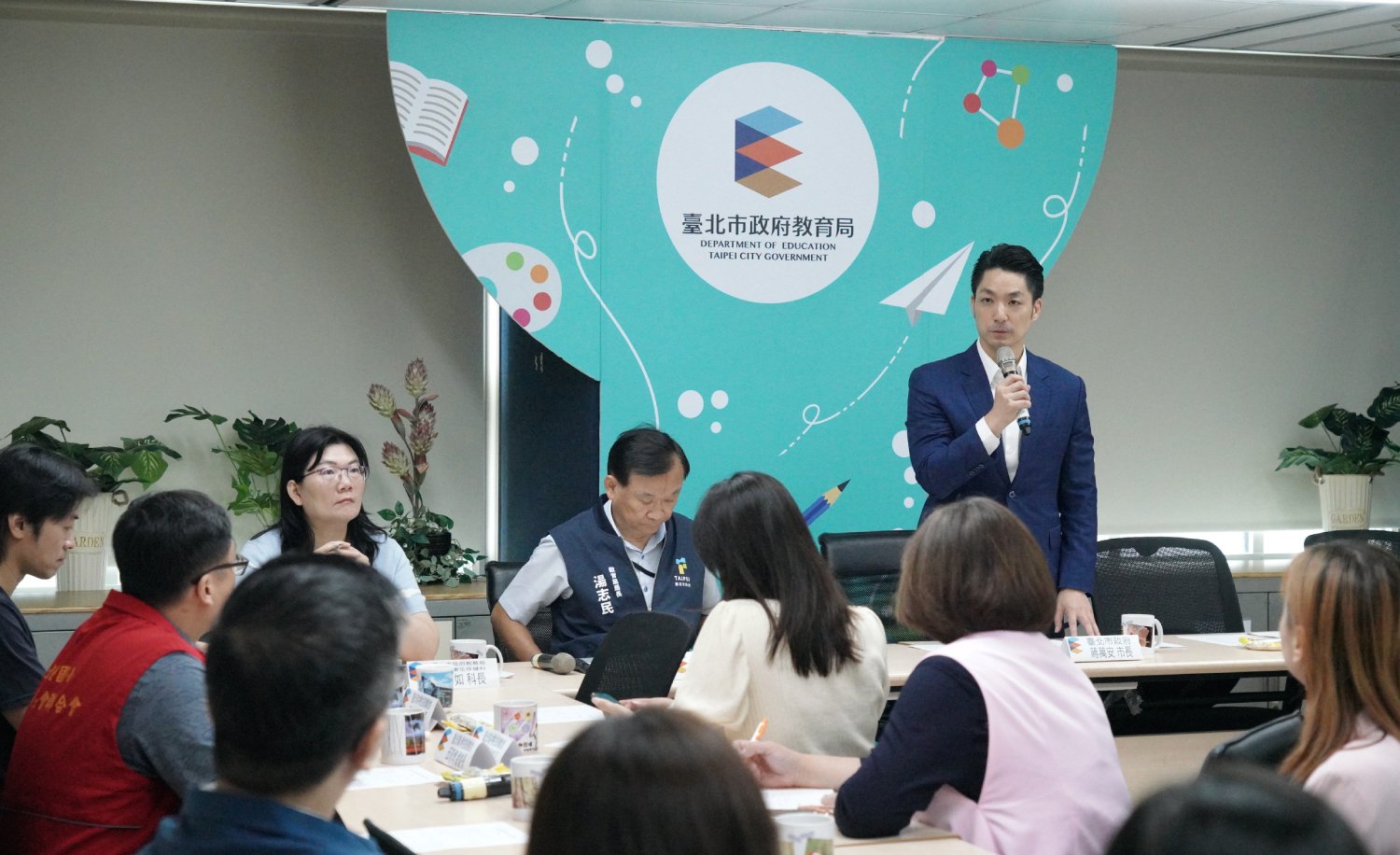 北市召開校園營養午餐油品專案交流座談會  蔣萬安：設專...