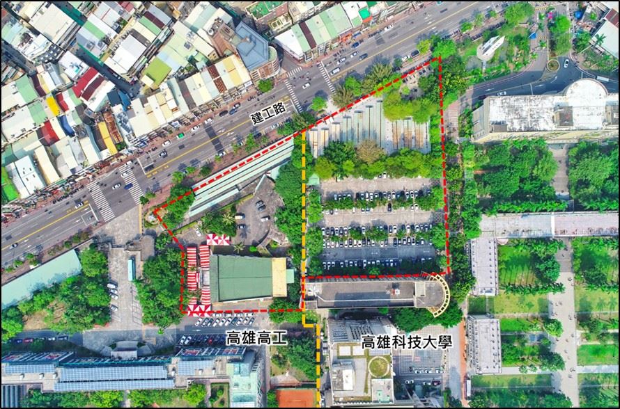 高市都委會審議通過捷運黃線Y8站聯開計畫案  高科大與雄工校地參與聯開