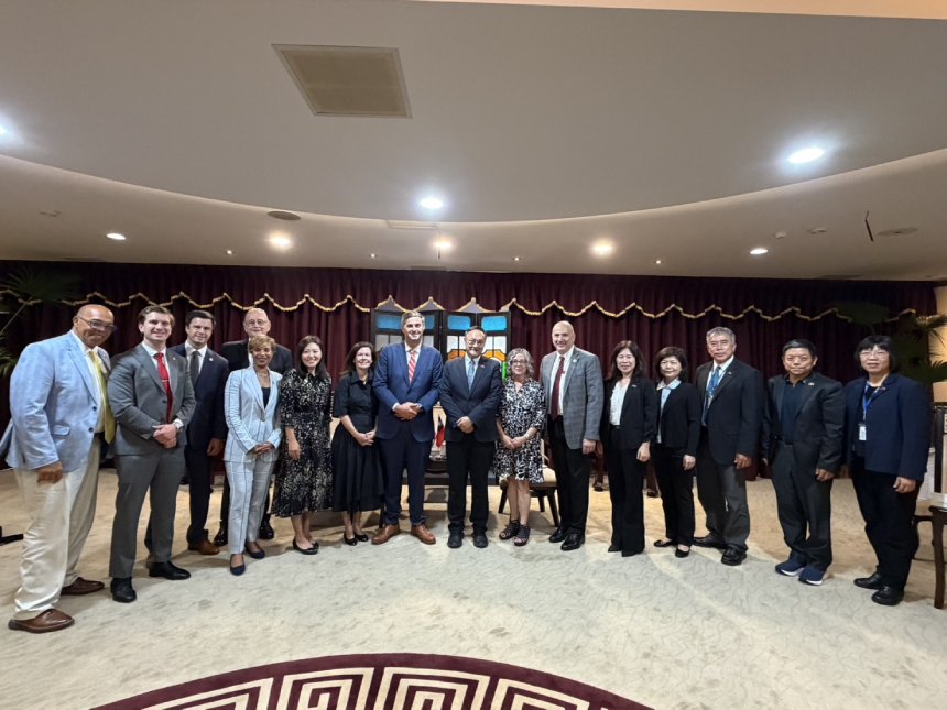 深化台美友好情誼新篇章  美國東南六州參眾議會領袖訪市府
