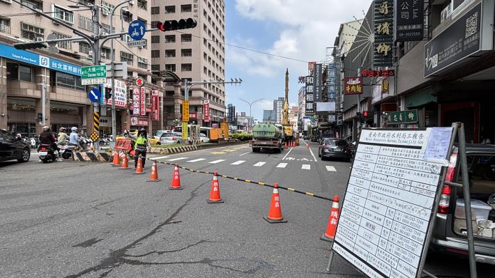 永康污水建設持續推進  中華路開挖施工拚年底完成管線布...