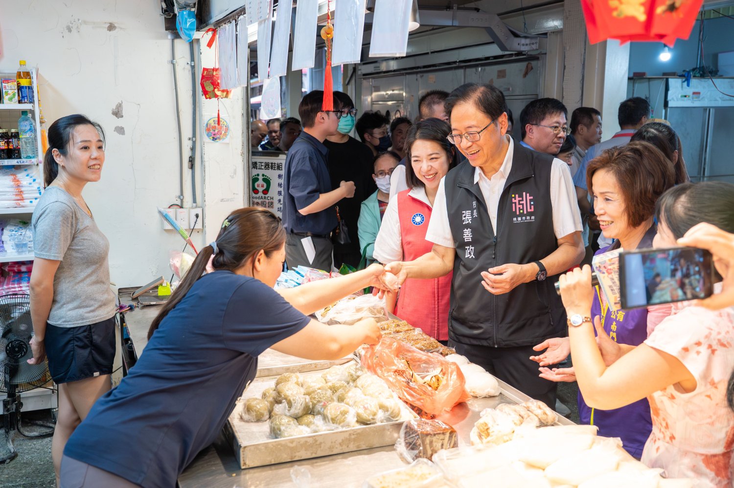 南門市場復建開工暨桃園好市應援祭啟動  張善政盼重現市...