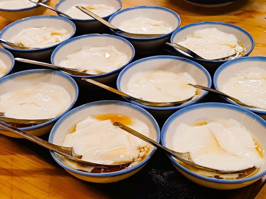 「筑馨居豆花」回到舊日台灣  嘗一碗手工古早味豆花...