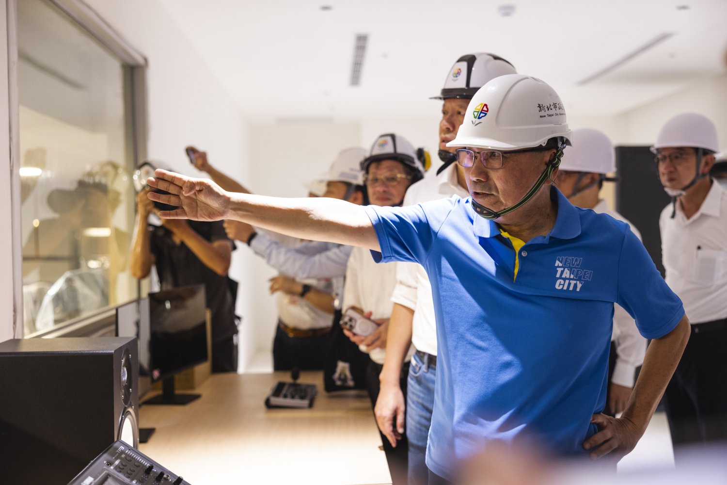 緊盯新北重要軸心建設  侯友宜四度視察第二行政中心...