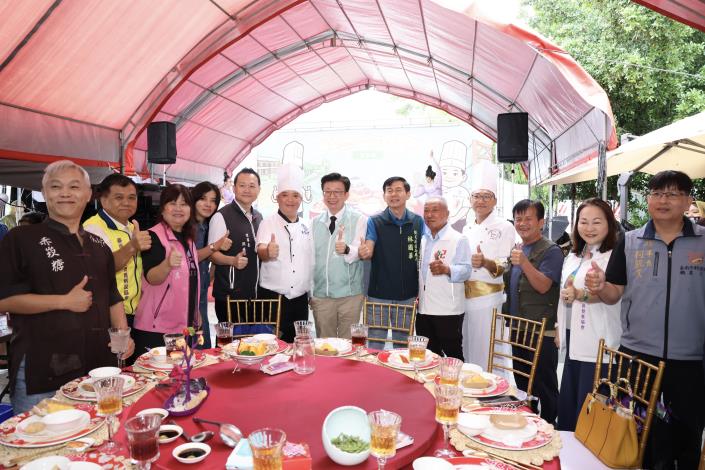 台南四季辦桌夏季場官田席開百桌  雙廚聯手端出台南在地�...
