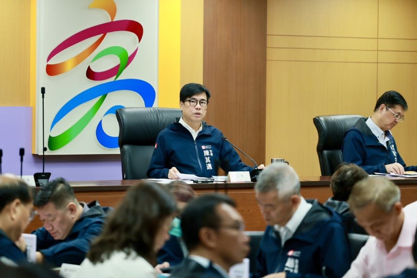 關心雨後環境復原  陳其邁促加快修復工作