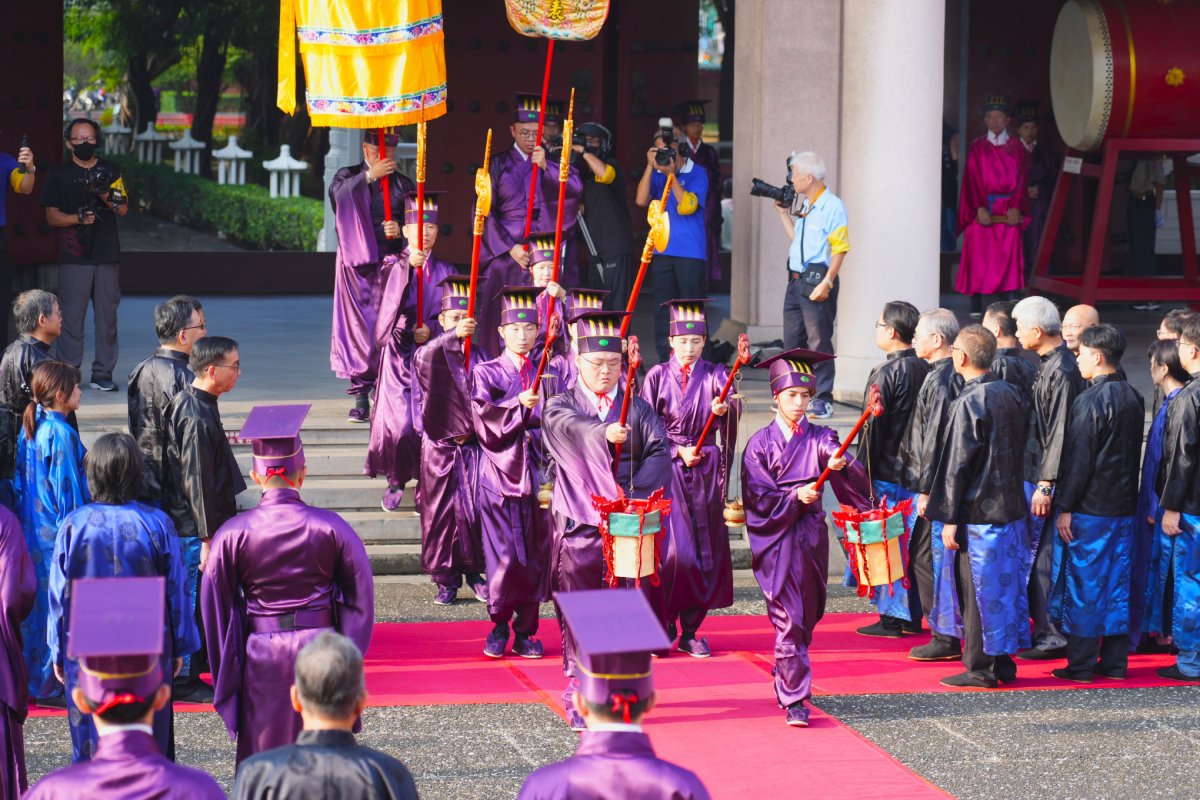 限量「先師乖乖」添福氣  台中孔廟祭孔FUN玩古典現代元素