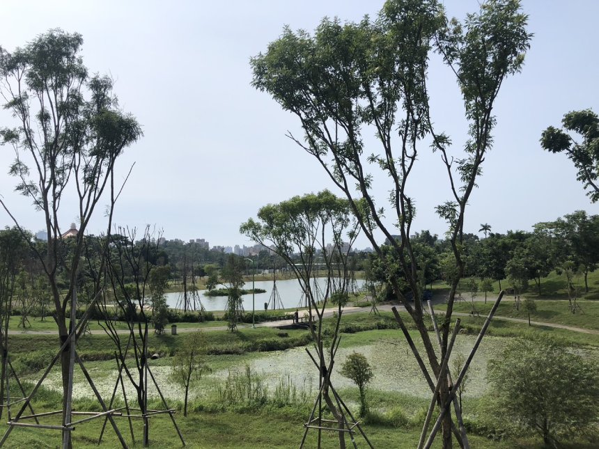 高雄果嶺自然公園增植260棵喬木、增加3.1萬噸滯洪量  打造兼具生態防洪的城市綠地