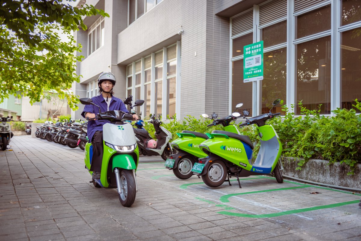 中市交通局推廣低碳通學  共享運具業者響應進駐逢甲、台體大串聯捷運