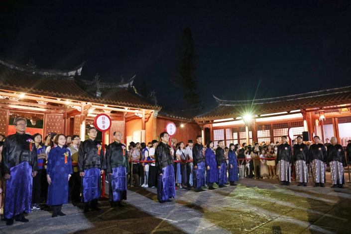 台南孔廟秋祭依循古禮登場 黃偉哲盼傳承文化與尊師重道精...