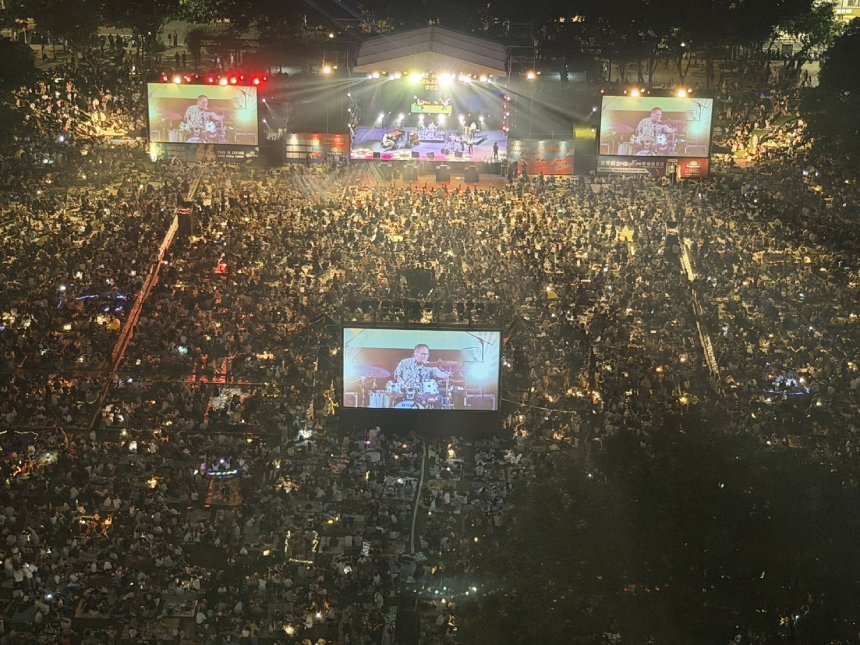 2026台中爵士音樂節盛大開幕！  逾12萬人齊聚市民廣場